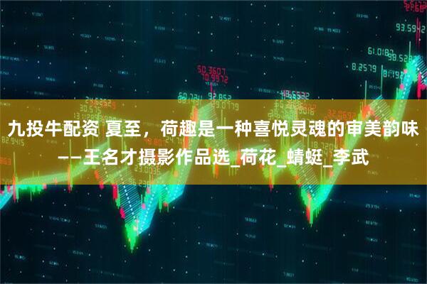 九投牛配资 夏至，荷趣是一种喜悦灵魂的审美韵味——王名才摄影作品选_荷花_蜻蜓_李武